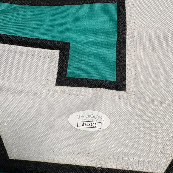 OFFERS ✅ Ty Dellandrea Signed San Jose Sharks CUSTOM Jersey Autographed JSA NHL - Picture 7 of 12